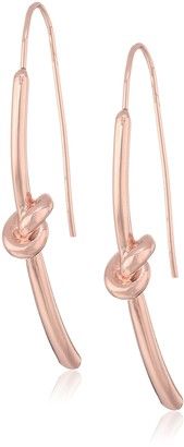 Kenneth Cole New York Knotty By Nature Knotted Stick Linear Drop Earrings