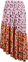 Thumbnail for your product : Kenzo Asymmetric Pleated Skirt