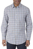 Thumbnail for your product : Haggar HERITAGE Long Sleeve Cotton Plaid Shirt