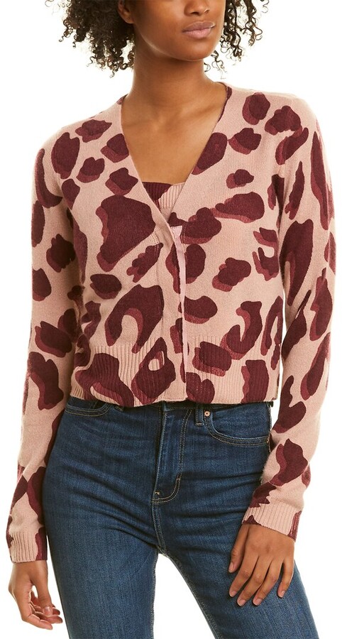 Womens Pink Leopard Sweaters | Shop the world's largest collection of  fashion | ShopStyle