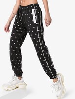 Thumbnail for your product : Adam Selman Sport Leaf Print Track Pants
