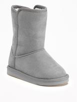 Thumbnail for your product : Old Navy Printed Faux-Suede Boots For Toddler