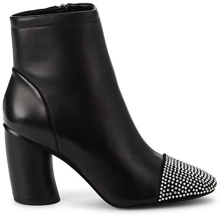rebecca minkoff gianella block heel booties