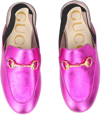 Gucci Slingback Princetown Loafers