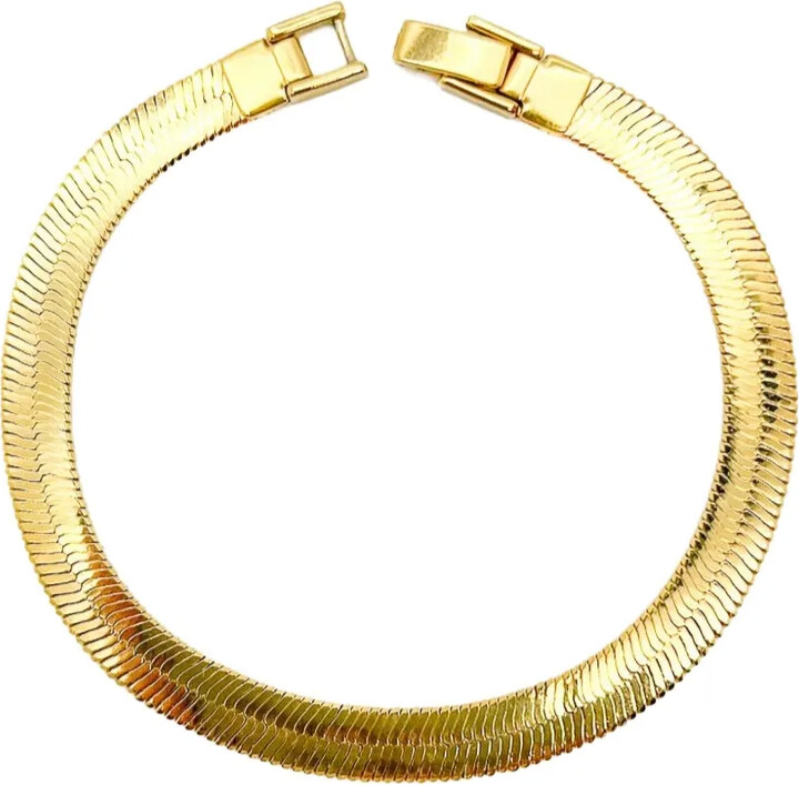 Jennifer Gibson Jewellery 1980s Snake-Link Bracelet