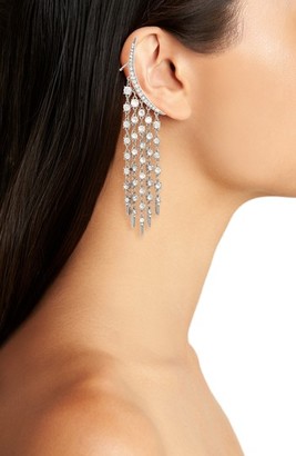 Oscar de la Renta Women's Tendril Crystal Earrings