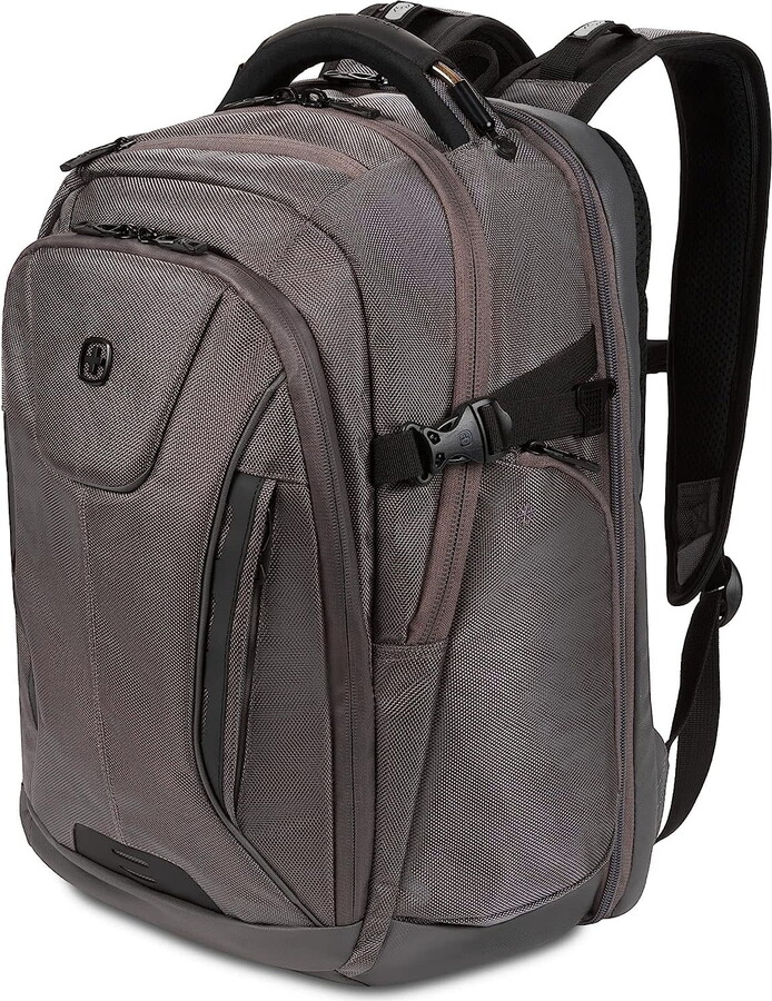 Swiss Gear SwissGear Scansmart Carrying Case (Backpack) for 10" to 16" Notebook, Heather Gray