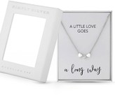 Thumbnail for your product : Simply Silver Gift Boxed Sterling Silver 925 Triple Heart Necklace