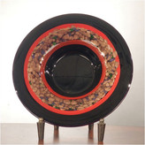 Thumbnail for your product : Dale Tiffany Ebony Decorative Charger with Stand