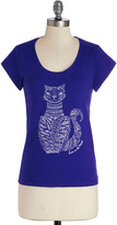 Thumbnail for your product : People Tree Live in the Meow Tee