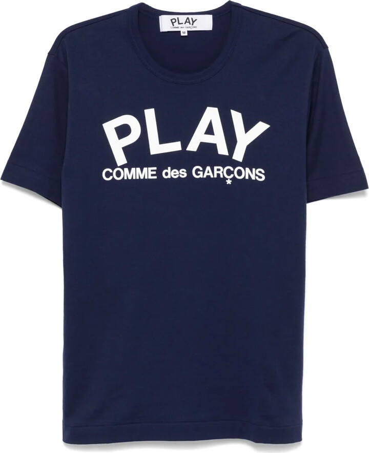 Comme des Garçons PLAY logo-print T-shirt