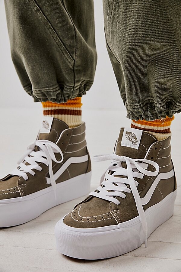 Vans Sk8-Hi Tapered Stackform Sneakers by at Free People - ShopStyle