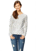Thumbnail for your product : Delia's Zip Dots Long-Sleeve Top