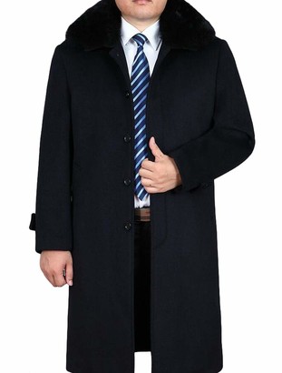 woolen long coat