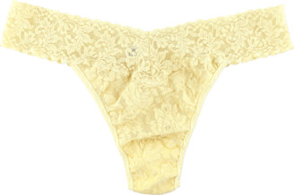 Hanky Panky Stretch Lace Traditional-Rise Thong