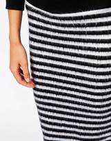 Thumbnail for your product : Vila Furry Textured Pencil Skirt