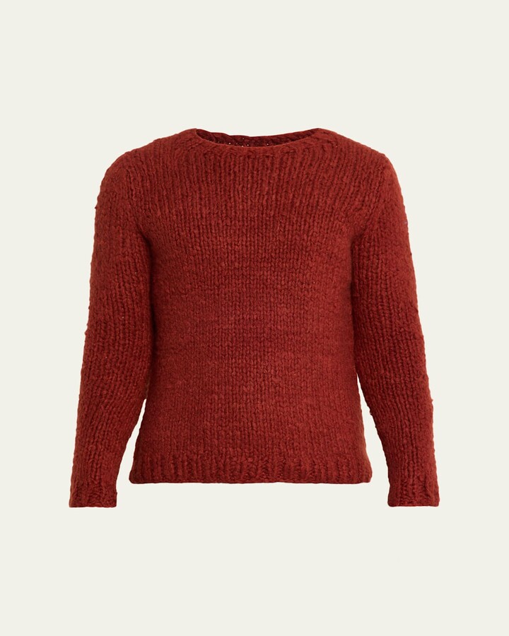 Gabriela Hearst Men's Lawrence Cashmere Crewneck Sweater