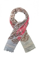 Thumbnail for your product : Leigh & Luca Silk Blend Dragonbird Square Scarf