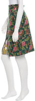 Thumbnail for your product : Marni Geometric Print Asymmetrical Skirt