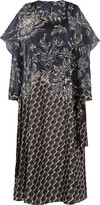 Astonea Embellished Silk Midi Dress 