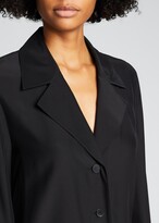 Thumbnail for your product : Lafayette 148 New York Therese Matte Silk Blouse