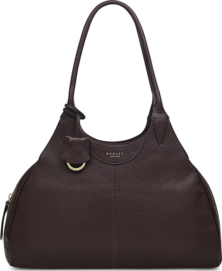 Radley London Spruce Gardens Large Zip Top Leather Shoulder Bag ShopStyle