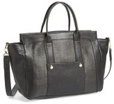 Thumbnail for your product : French Connection 'Large Mod Squad' Faux Leather Tote