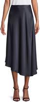 Thumbnail for your product : Lafayette 148 New York Dessie Satin Midi Skirt