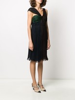 Thumbnail for your product : Prada Pre-Owned Twisted Detail Gathered Dress