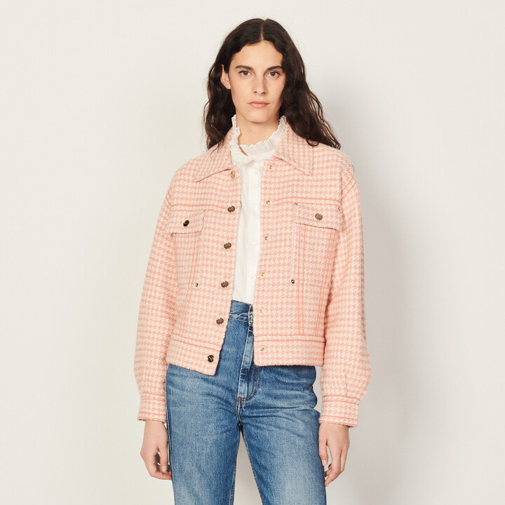 Sandro Tweed Jacket | Shop the world's largest collection of 