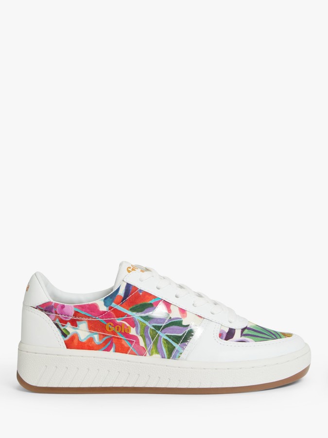 gola grandslam liberty print trainers