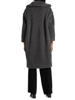 Thumbnail for your product : Max Mara Teddy Wool & Alpaca Double Breasted Coat