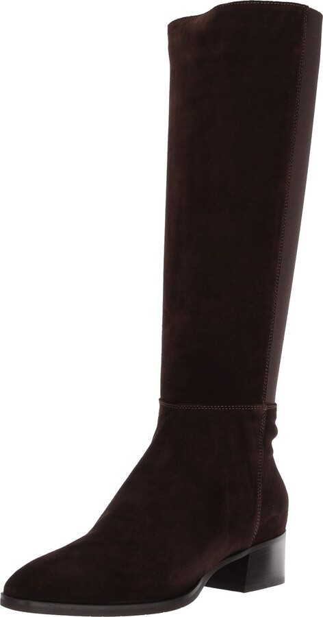 aquatalia brown suede boots