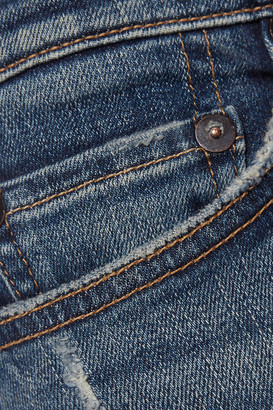 Simon Miller Comal Cropped Distressed Boyfriend Jeans