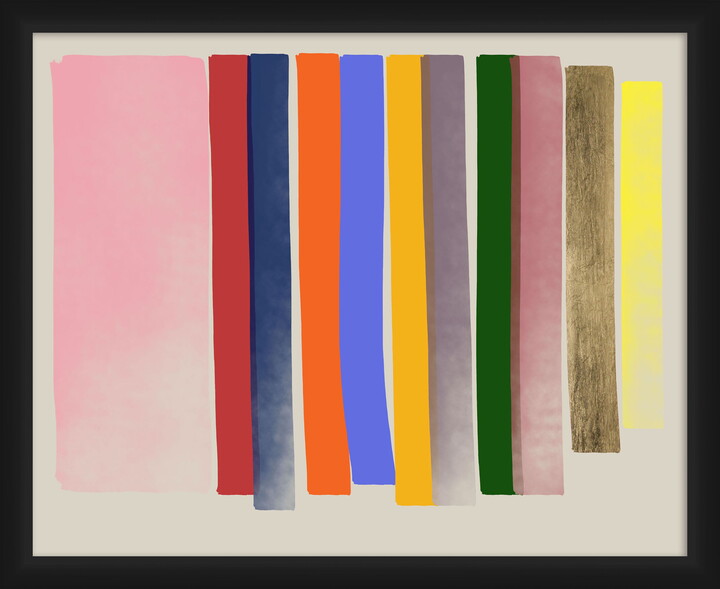 PTM Images,Vertical Colorful lines
