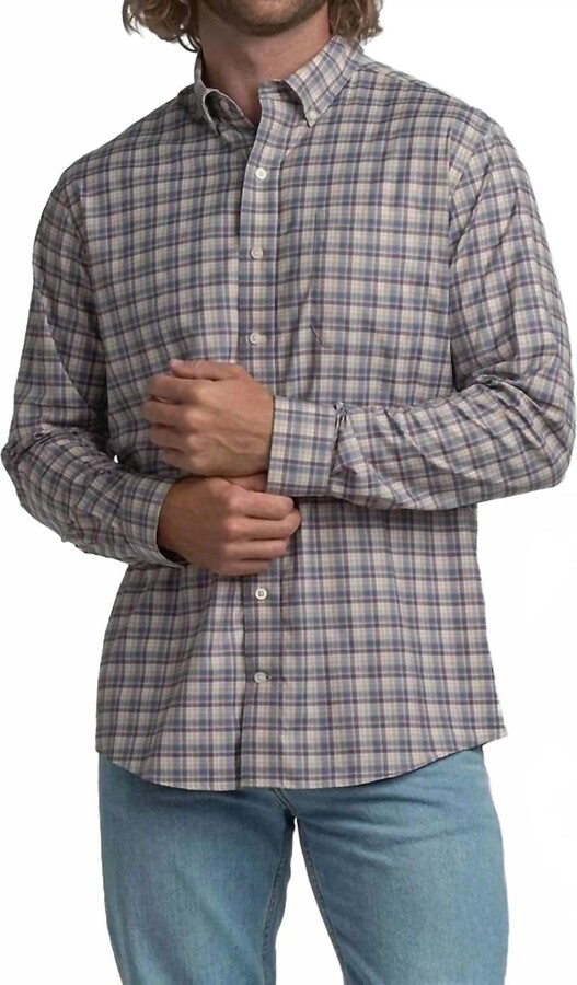 Southern Shirt Company Ridgeside Plaid Shirt In Desert Frost