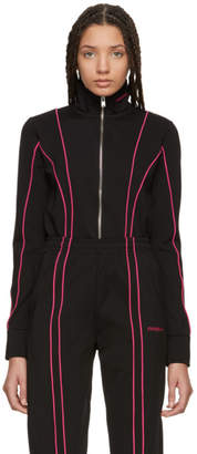 Misbhv Black and Pink Aspen Track Jacket