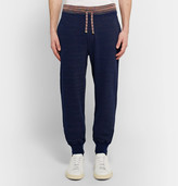 Thumbnail for your product : Missoni Tapered MÃ©lange Knitted Cotton Sweatpants