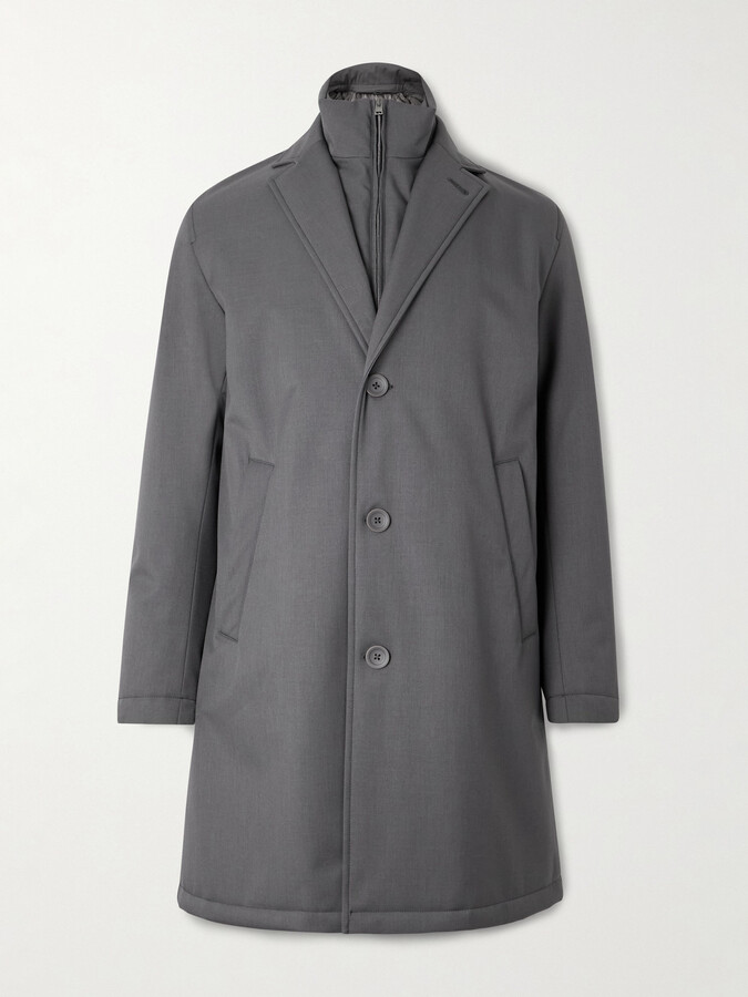 Shell Coat With Detachable Gilet