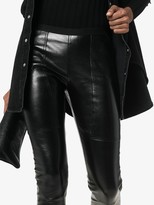 Thumbnail for your product : Rick Owens Lambskin Leather Leggings