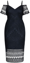 Thumbnail for your product : City Chic Impressions Dress - navy