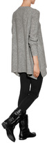 Thumbnail for your product : DKNY Leggings with Leather Trim Gr. M