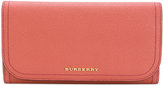 Thumbnail for your product : Burberry logo plaque wallet