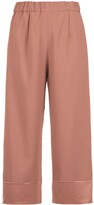 Thumbnail for your product : Olympiah Juanita panelled pantacourt trousers