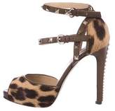 Thumbnail for your product : Valentino Ponyhair Rockstud Pumps