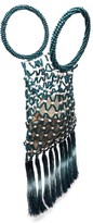 Thumbnail for your product : Rosantica Destiny Bead And Tassel Top-handle Bag - Blue White