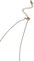 Thumbnail for your product : Forever 21 chain fringe pendant necklace