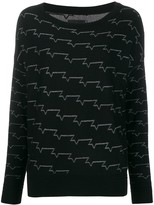 Thumbnail for your product : Zadig & Voltaire Metallic Pattern Jumper