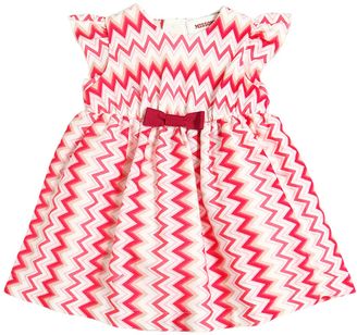 Missoni Zigzag Printed Cotton Jersey Dress