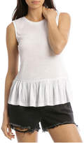 Thumbnail for your product : Miss Shop Linen Blend Tie Shoulder Detail Cami